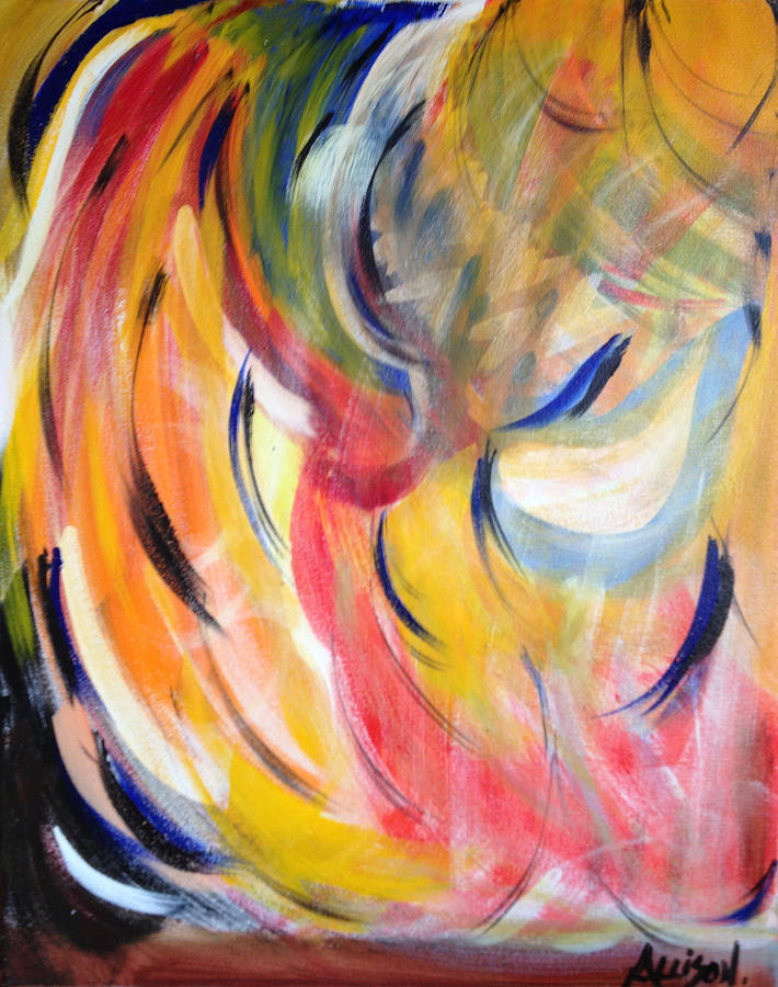 Abstract Painting - Untitled 2 by Tony Allison