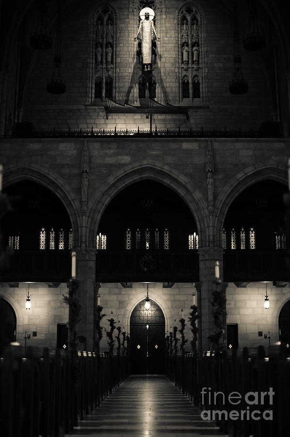 Church Photograph - Untitled 98 - New York by Marc Evans