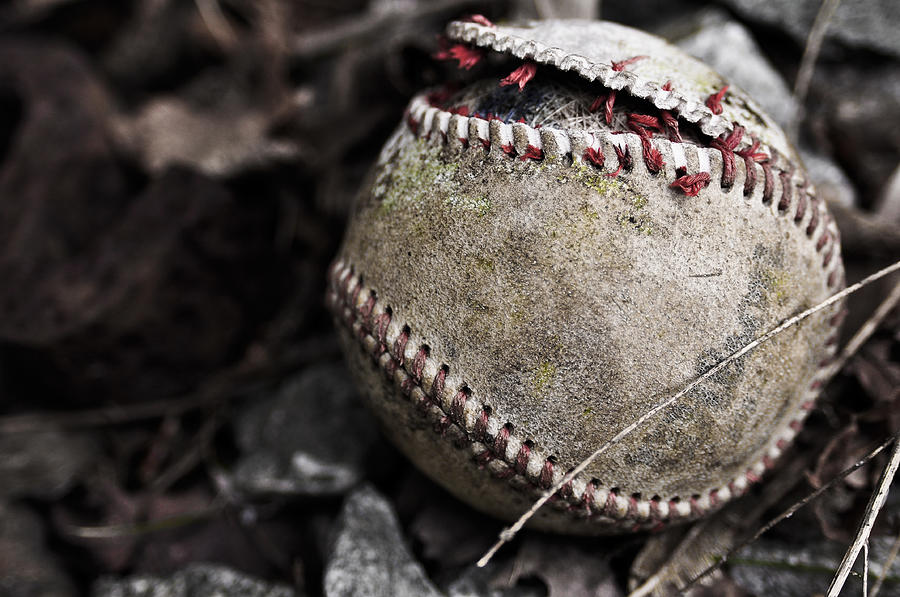 Baseball Photograph - Untitled by Cinthian  Aguayo