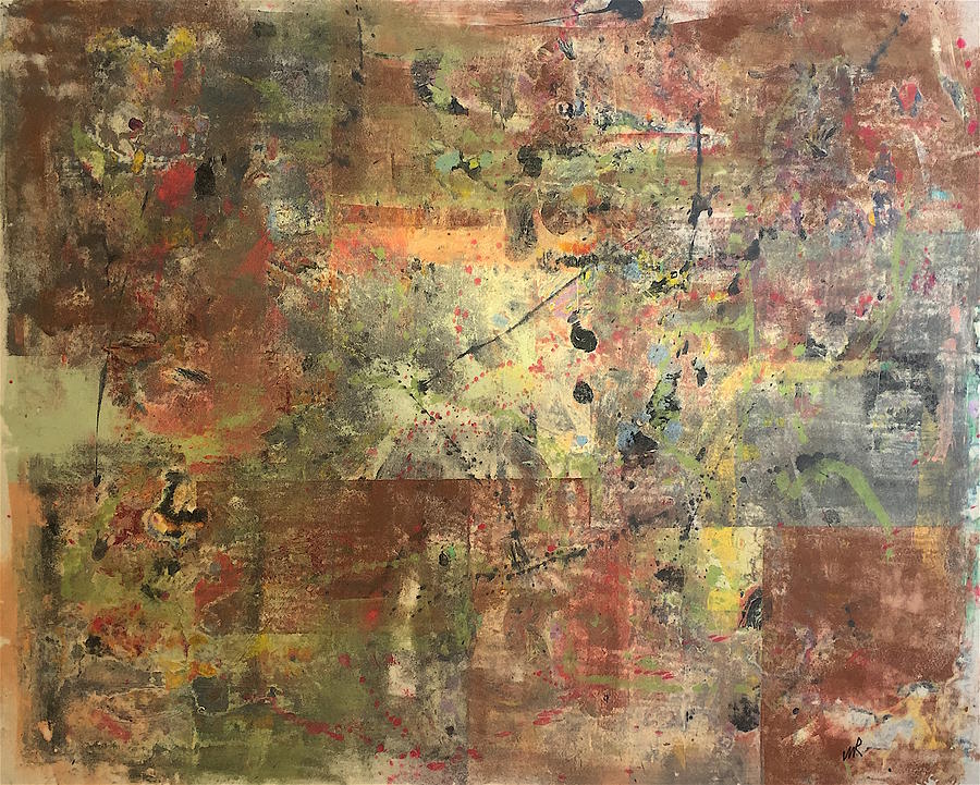 Untitled Clay monotype Mixed Media by William Renzulli