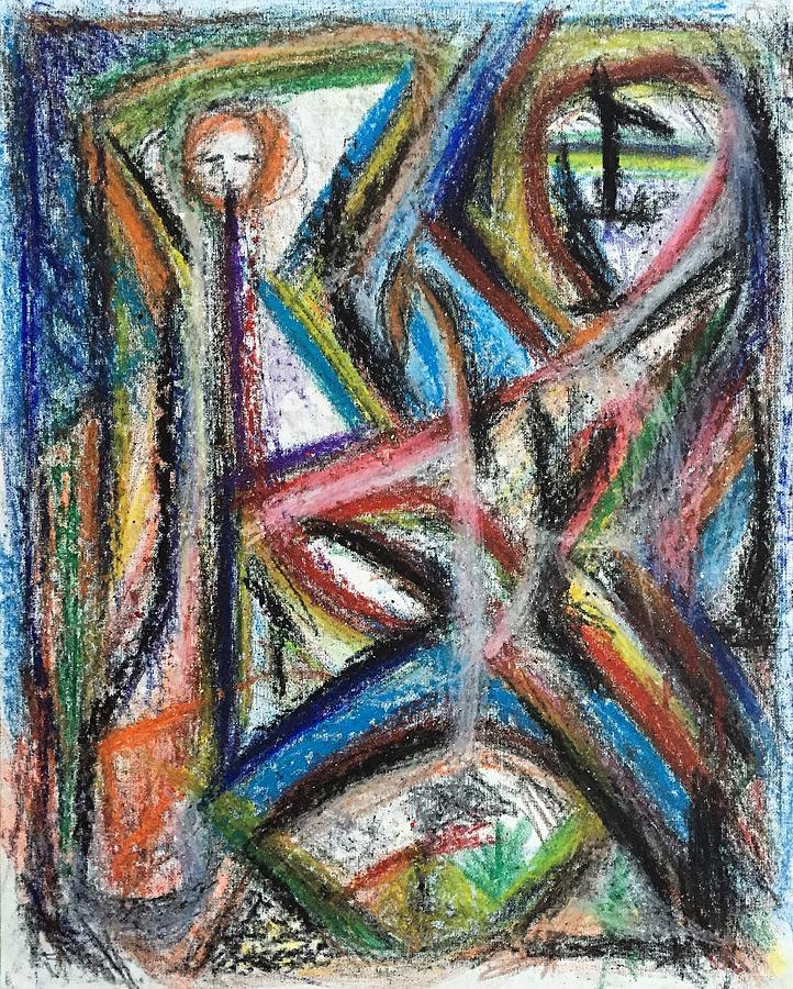 Abstract Drawing - Untitled Figure by Robert Chambers