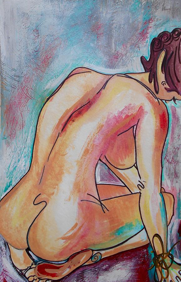 Nude Painting - Untitled  by Jordan Bodenhamer