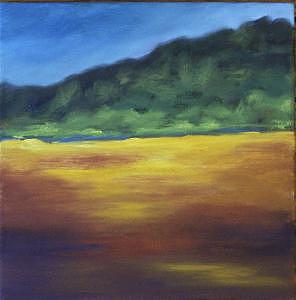 Blue Sky Painting - Untitled by Kelly Hutchinson Blue Sky Painting - Untitled by Kelly Hutchinson