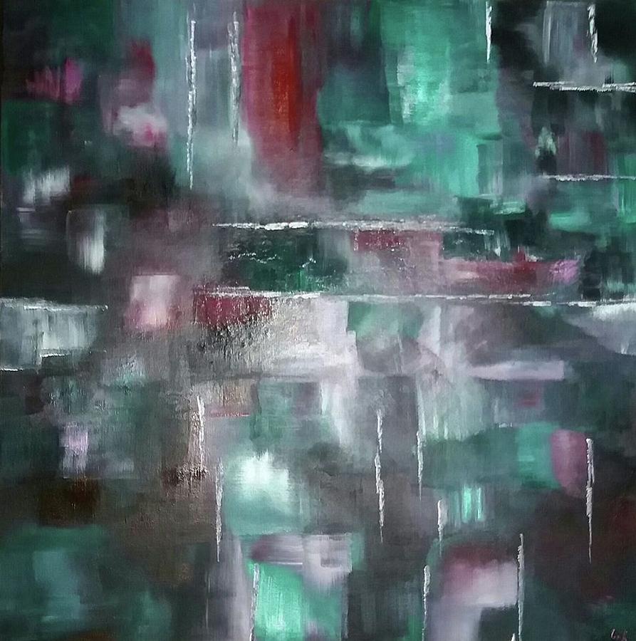 Abstract Painting - Untitled by Leigh Smith Abstract Painting - Untitled by Leigh Smith