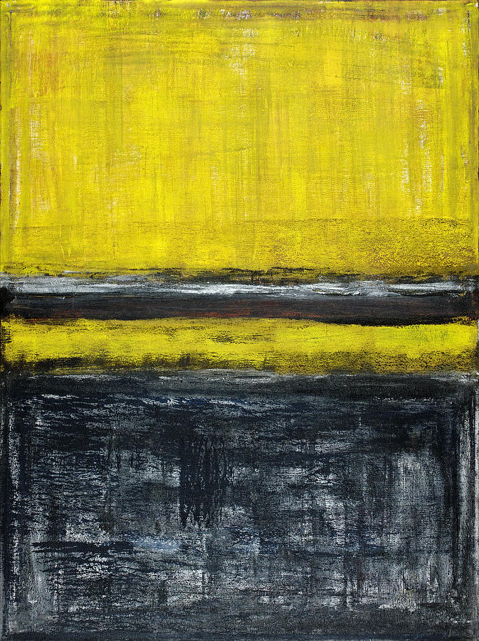 Yellow Painting - Untitled No. 11 by Julie Niemela