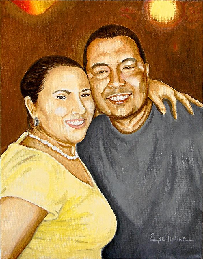 Untitled Portrait Painting by Al  Molina