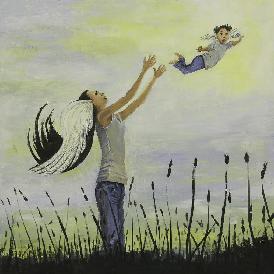 Parenthood Movie Painting - Untitled by Priscila Soares
