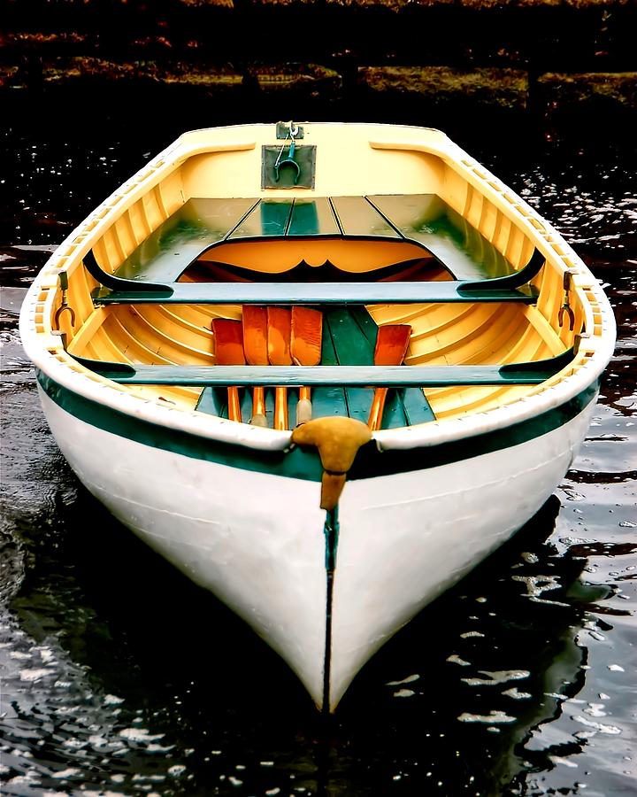 Mystic Rowboat Photograph by Redub - Fine Art America