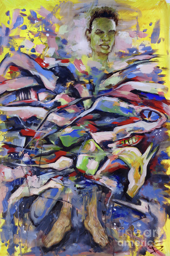 Grace Jones Painting - Untitled by Tal Dvir