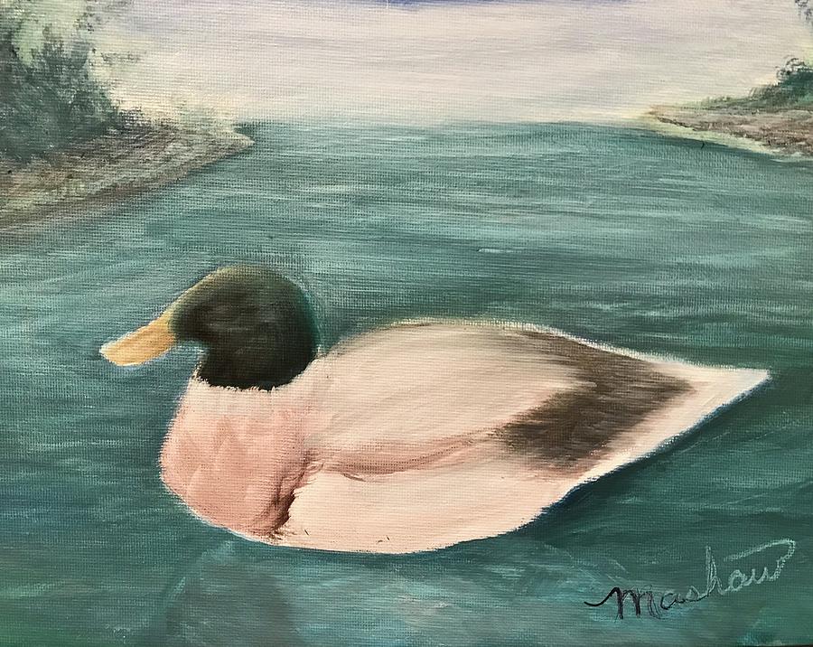 Quack, Quack Painting by Sheila Mashaw