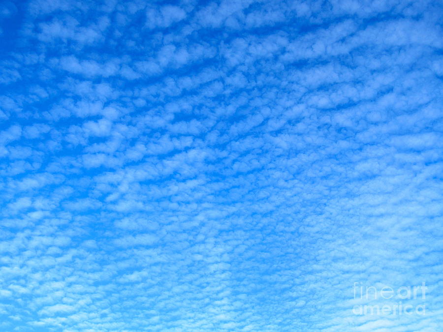 Unusual Clouds Photograph by Barbara Plattenburg