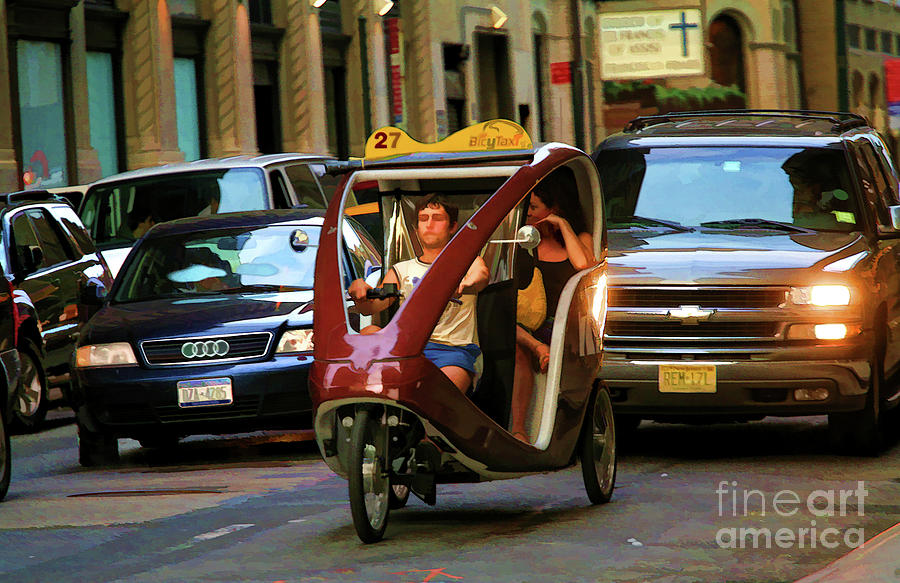 Unusual Transport Streets of NYC  Photograph by Chuck Kuhn