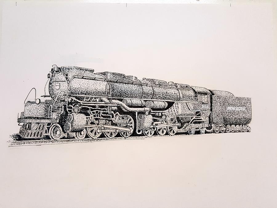 Up 3985 Drawing by Bruce Holder
