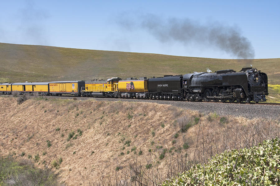 UP 844 Through the Altamont Pass Photograph by Rick Pisio