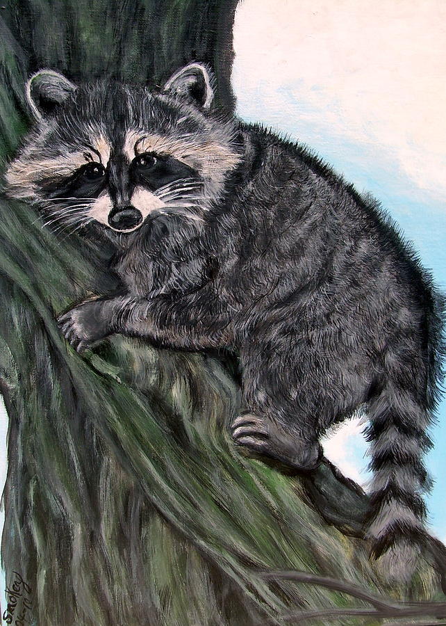 Up a Tree Painting by Vickie Wooten - Fine Art America