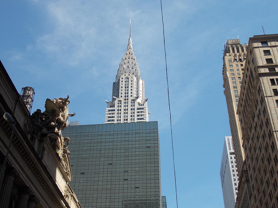 Up At The Chrysler Building 1 Photograph by Nina Kindred