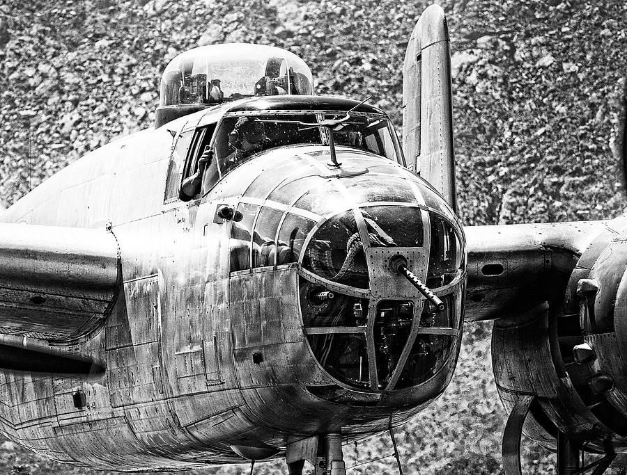 B-25 Pacific Princess Up Close Photograph by Sandra Selle Rodriguez