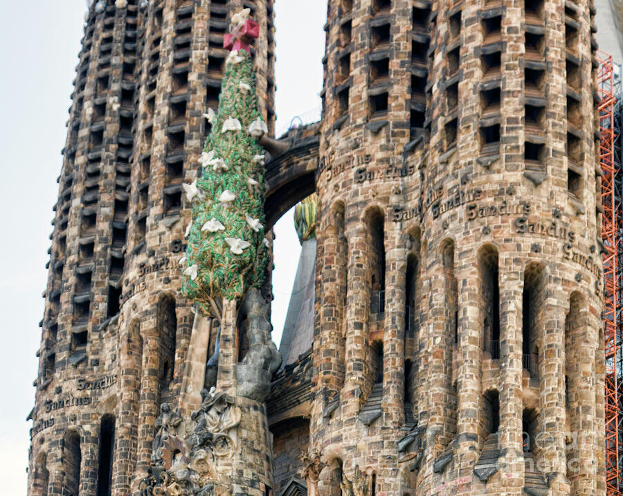 Up Close Towers La Sagrada Church Photograph by Chuck Kuhn - Fine Art ...