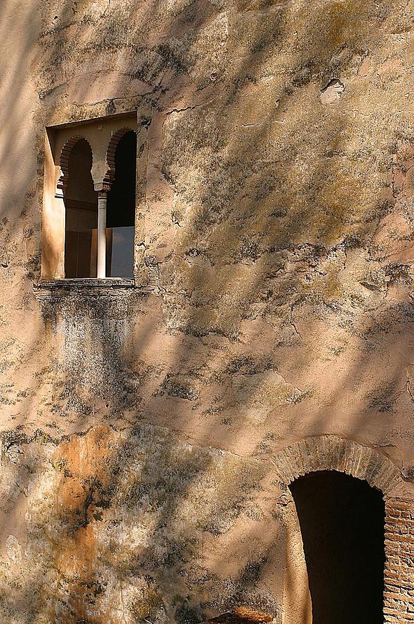 Alhambra Photograph - Up down and across by Jez C Self