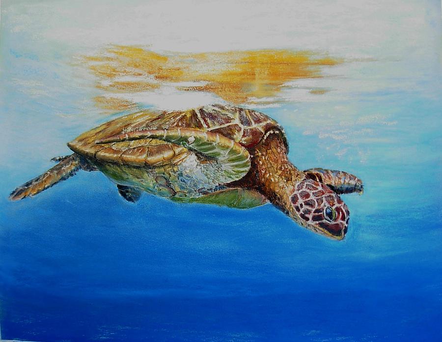 Up for some rays Painting by Melanie Alvarado - Fine Art America