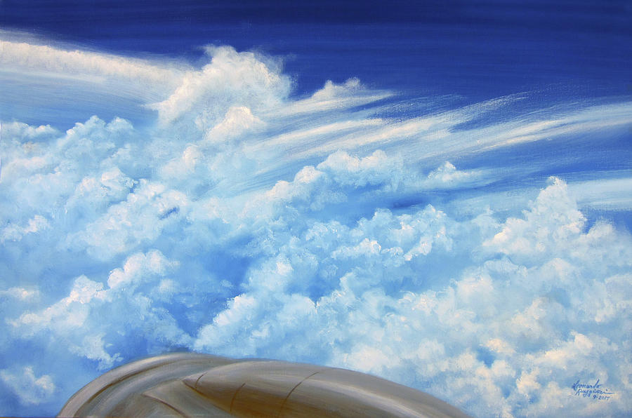Up in the Air Painting by Leonardo Ruggieri