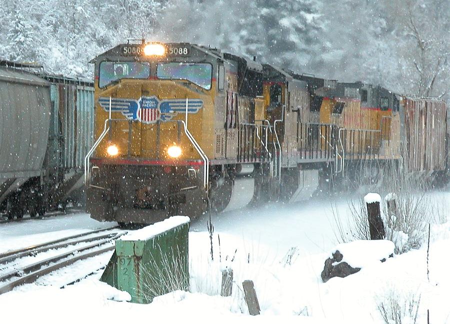 Union Pacific #5088, Mt. Green, Utah Photograph by Kenneth B Foster ...