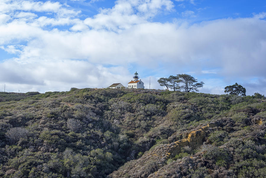 Up On The Hill Old Point Loma Lighthouse Photograph by Joseph S Giacalone