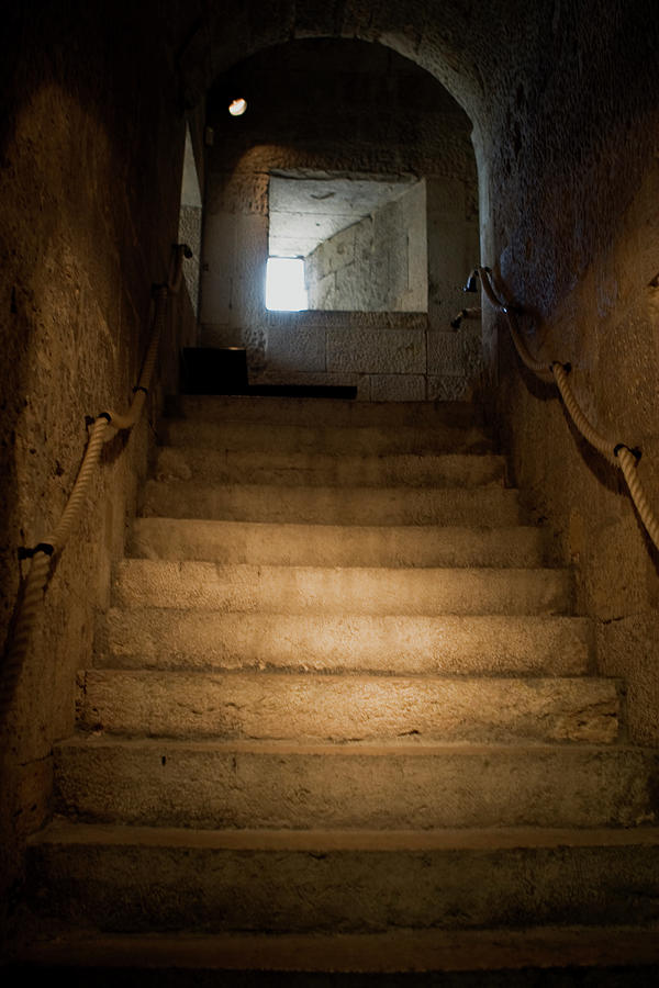 Up The Ancient Stairs Photograph by Lorraine Devon Wilke