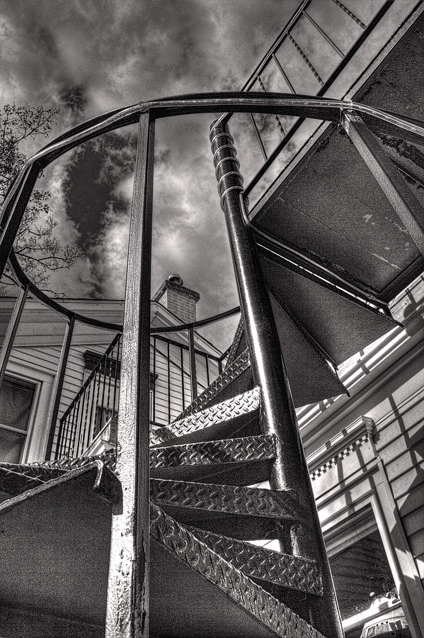 Up the Down Staircase Photograph by Roger Passman
