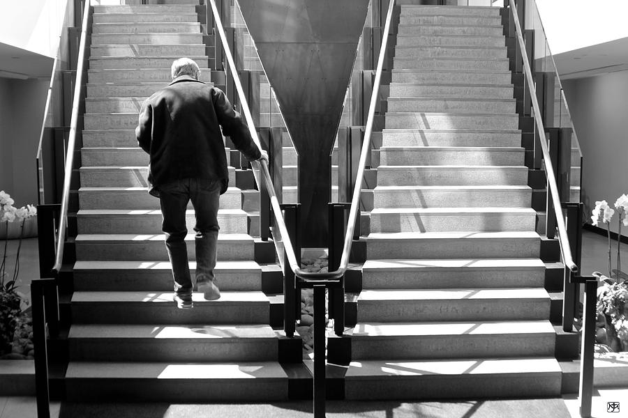 Up the Down Stairway Photograph by John Meader