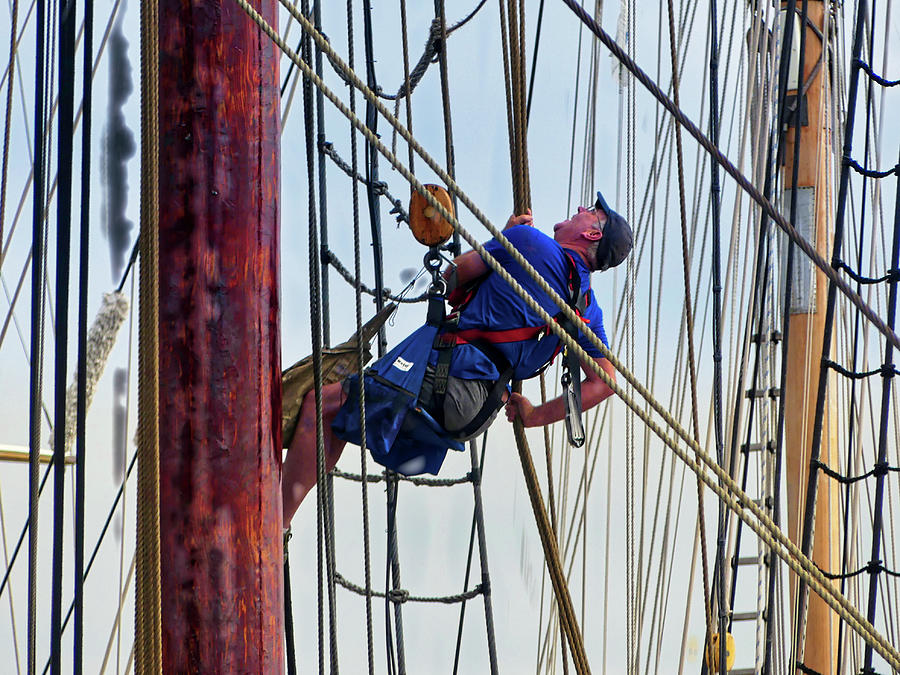 Up The Rigging Photograph