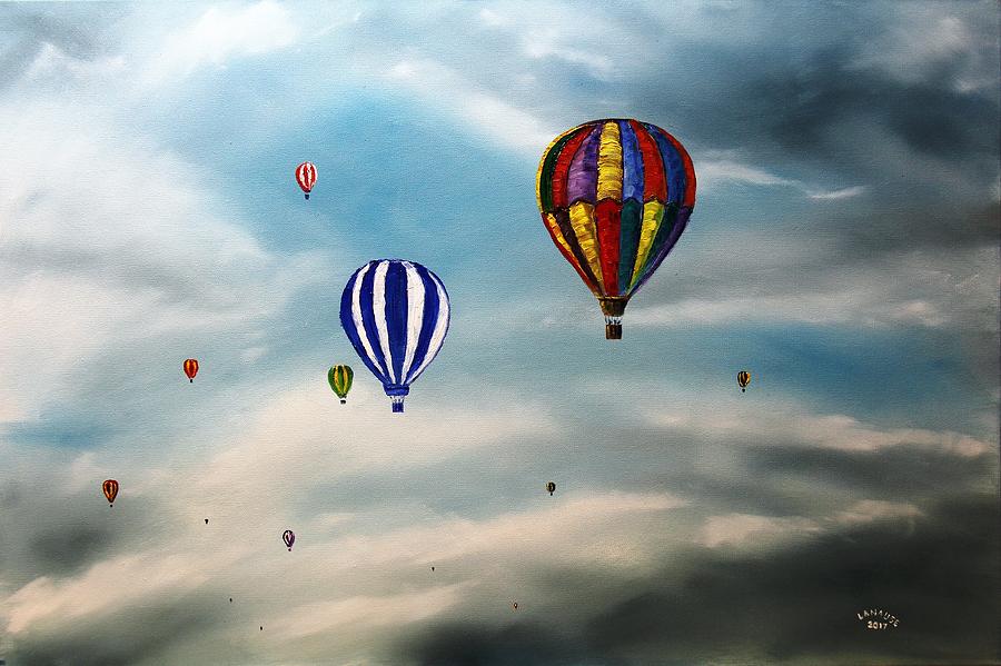 Up Up And Away Painting by Lawren Nause - Fine Art America