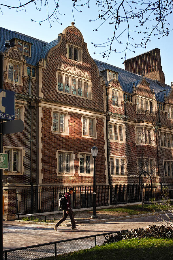 Upenn Campus Photograph by Sinitar Photo - Fine Art America