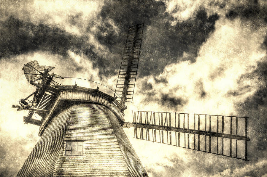 Upminster Windmill Vintage Photograph by David Pyatt