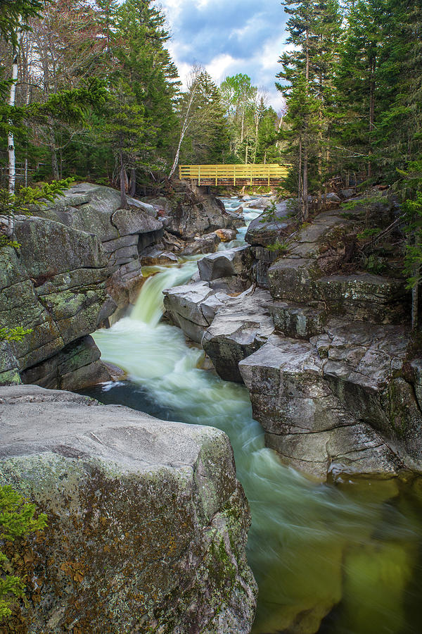 Upper Ammonoosuc Falls Springtime Photograph by White Mountain Images