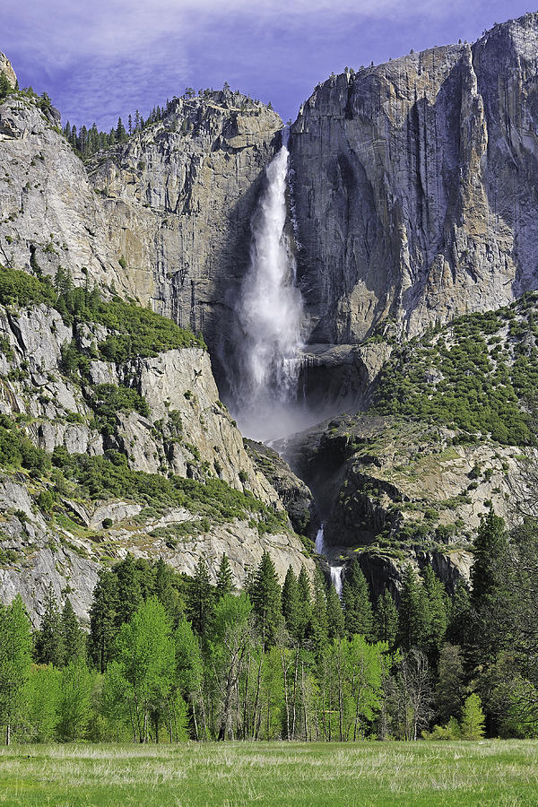 Upper And Lower Yosemite Falls Photograph By Jim Vallee