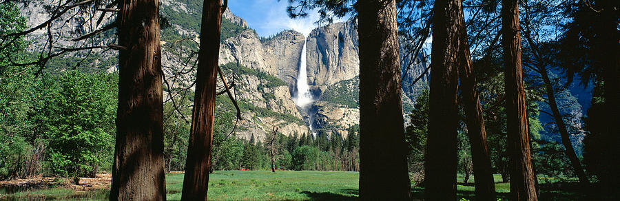 Upper And Lower Yosemite Falls Photograph by Panoramic Images
