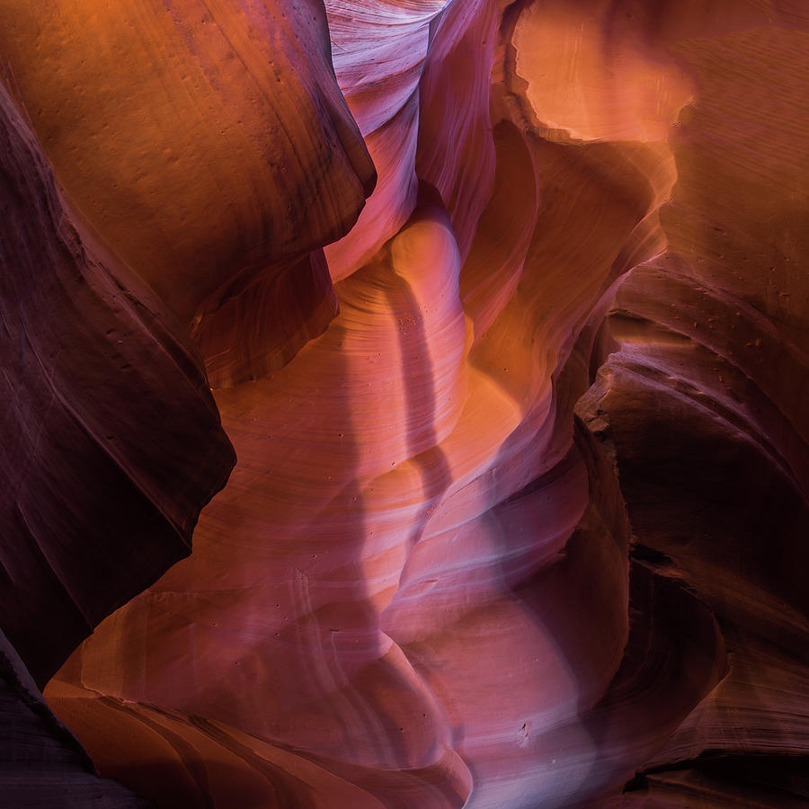 Antelope Canyon Photograph - Upper Antelope Canyon 2 by Larry Marshall