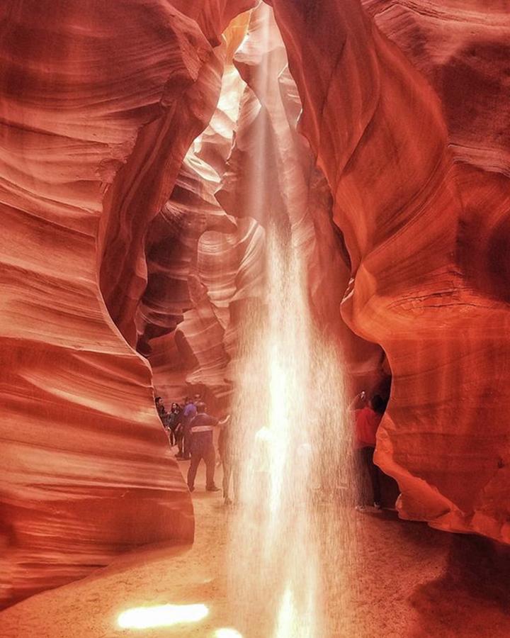 Wanderlust Photograph - Upper Antelope Canyon Is also Known As by Apeksha Sharma