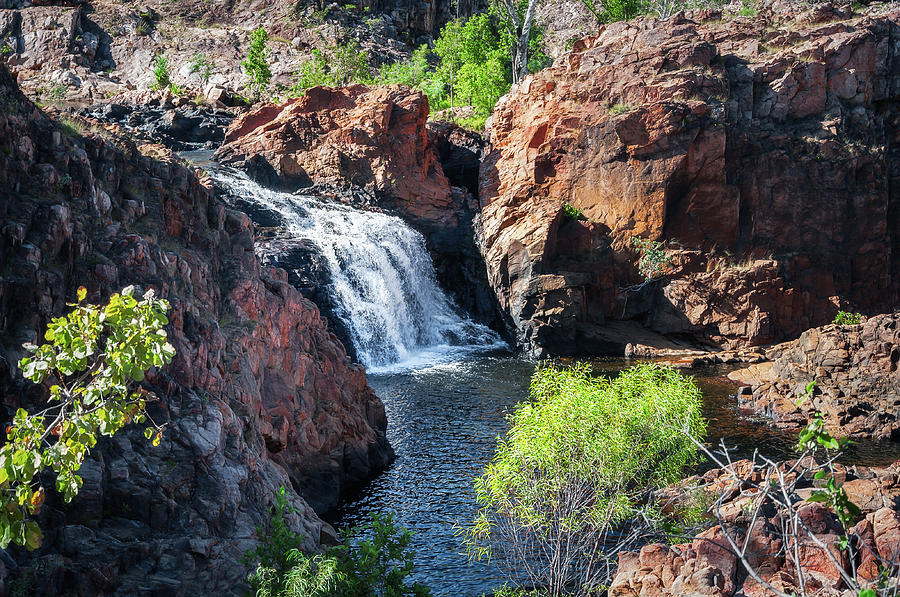 Upper Cascade of Edith Falls, katherine, Australia Photograph by ...