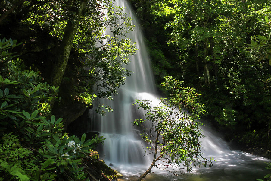 Upper Catawba Falls Photograph by Chris Berrier