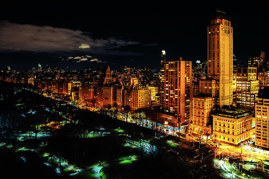 Upper East Side at Night Photograph by M G Whittingham