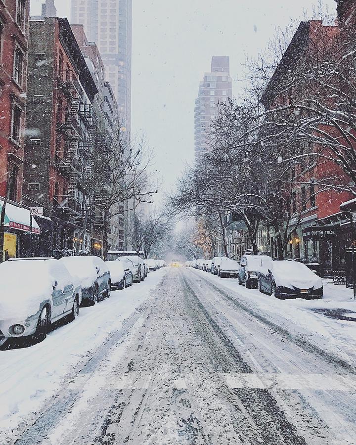 Upper east side snow Photograph by Christine Jordan | Fine Art America