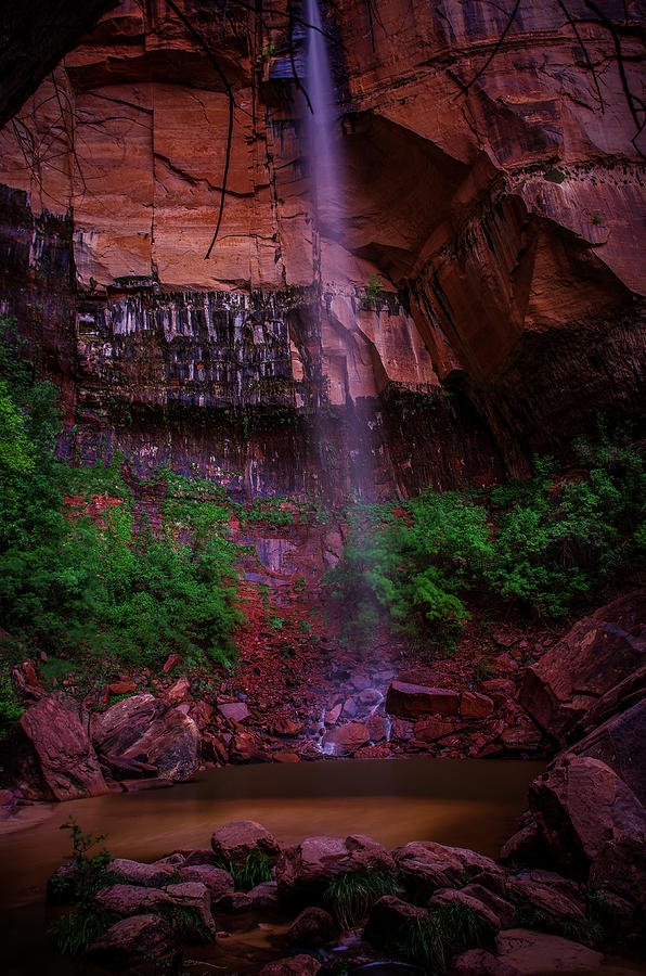 Upper Emerald Pools Fall Zion National Park Photograph by Scott McGuire