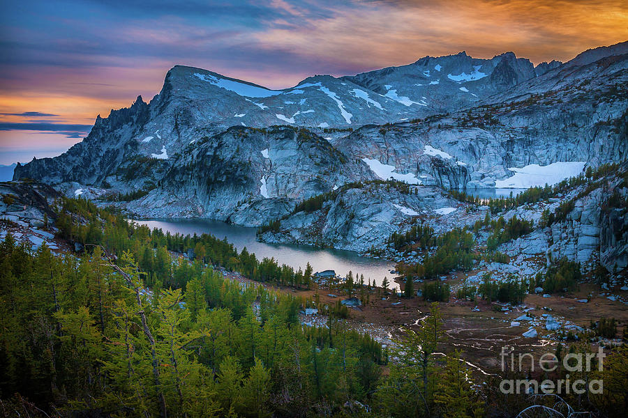 Fall Photograph - Upper Enchantments by Inge Johnsson