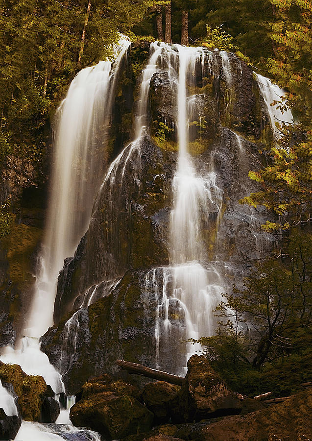 Upper Falls Creek Falls Photograph by John Christopher