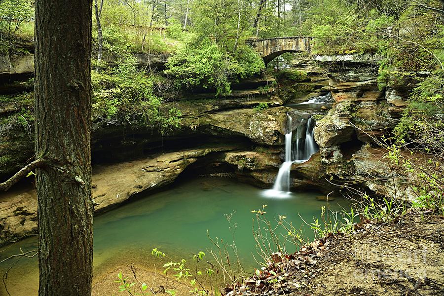 Upper Falls, Hocking Hills State Park 2 Photograph by Larry Ricker