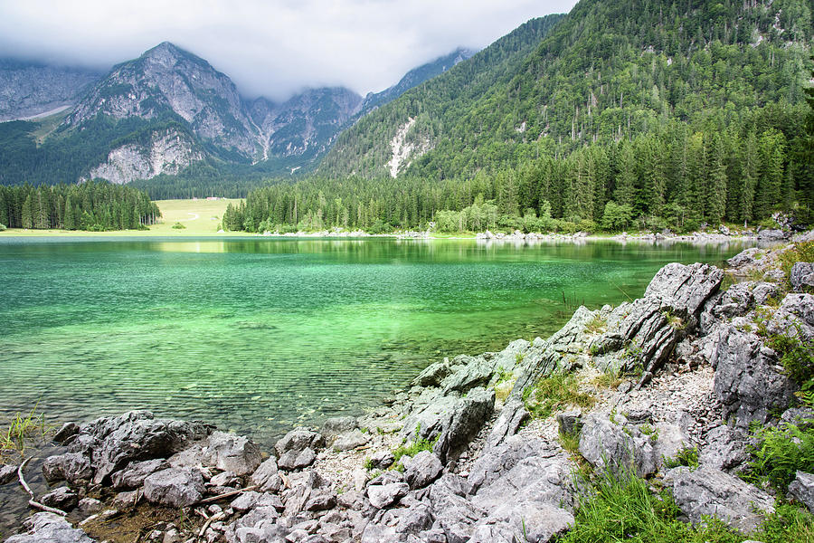 Upper Fusine Lake Photograph by Nicola Simeoni - Fine Art America