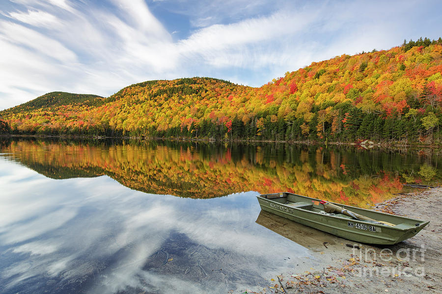 Upper Hall Pond - Sandwich New Hampshire Photograph by Erin Paul Donovan