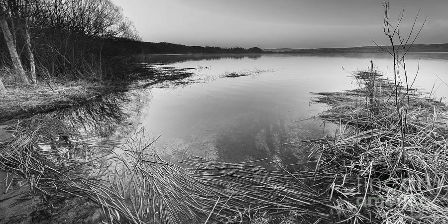 Upper Herring Lake in Black and White Photograph by Twenty Two North ...